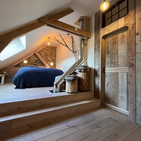 Vakantiewoning Op Natuurterrein T Heuvelhof Met Optioneel Hottub En Sauna Casa de Férias Heuvelland